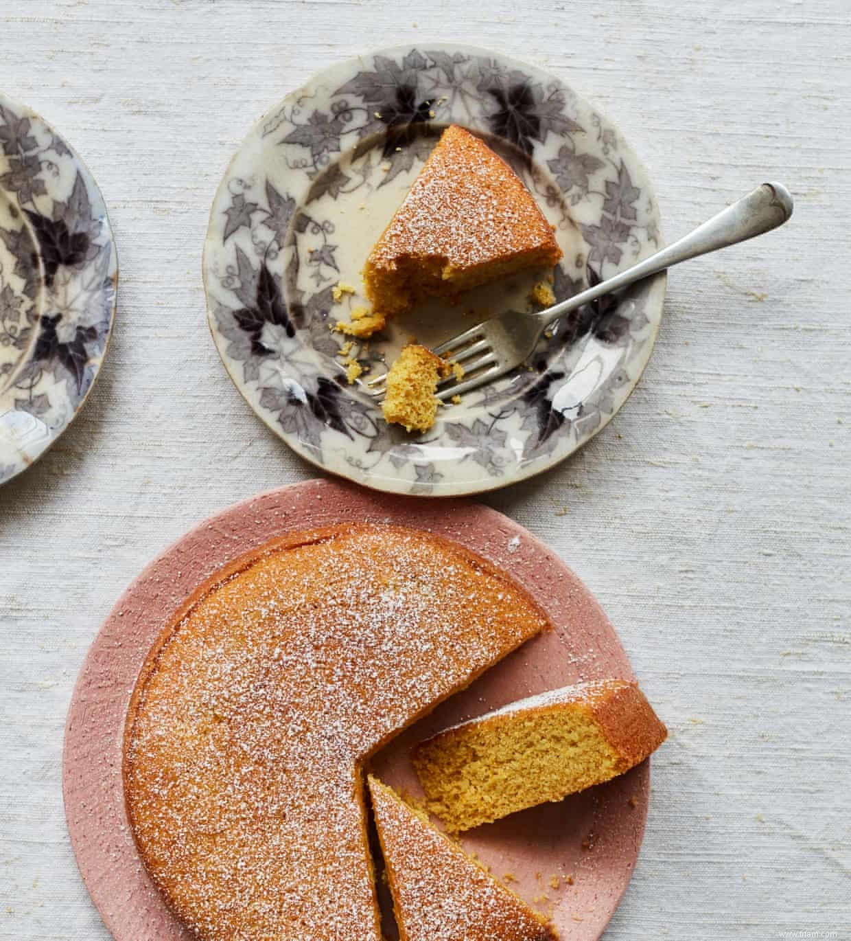 La recette du gâteau à la semoule de maïs à l orange et au beurre noisette de Benjamina Ebuehi 