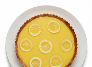 Comment faire une tarte au citron – recette 