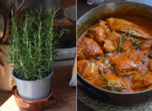 La recette de poulet au romarin, tomates et olives de Rachel Roddy 