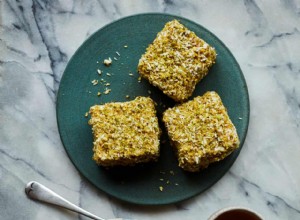 La recette des lamingtons citron et pistache de Benjamina Ebuehi 