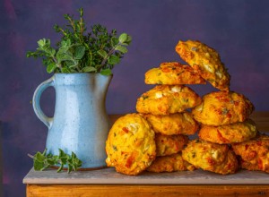 Scones au za atar et halloumi par Reem Kassis 