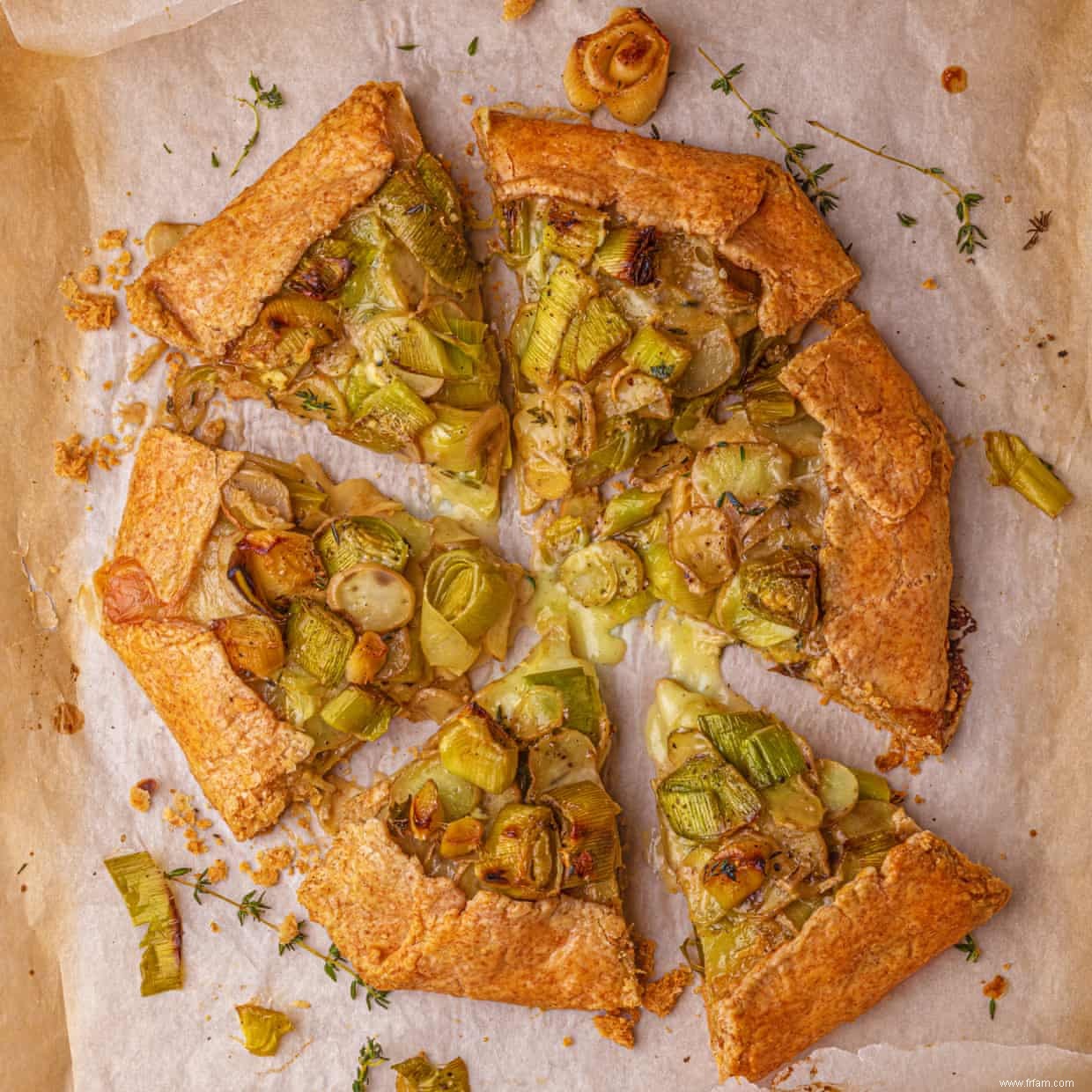 Galette de pommes de terre, thym et taleggio de Blanche Vaughan 