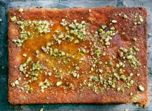 Le knafeh nabulseyeh de Sami Tamimi et Tara Wigley 