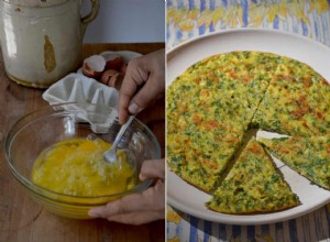 La recette de Rachel Roddy pour la frittata aux herbes, ciboule et pecorino 