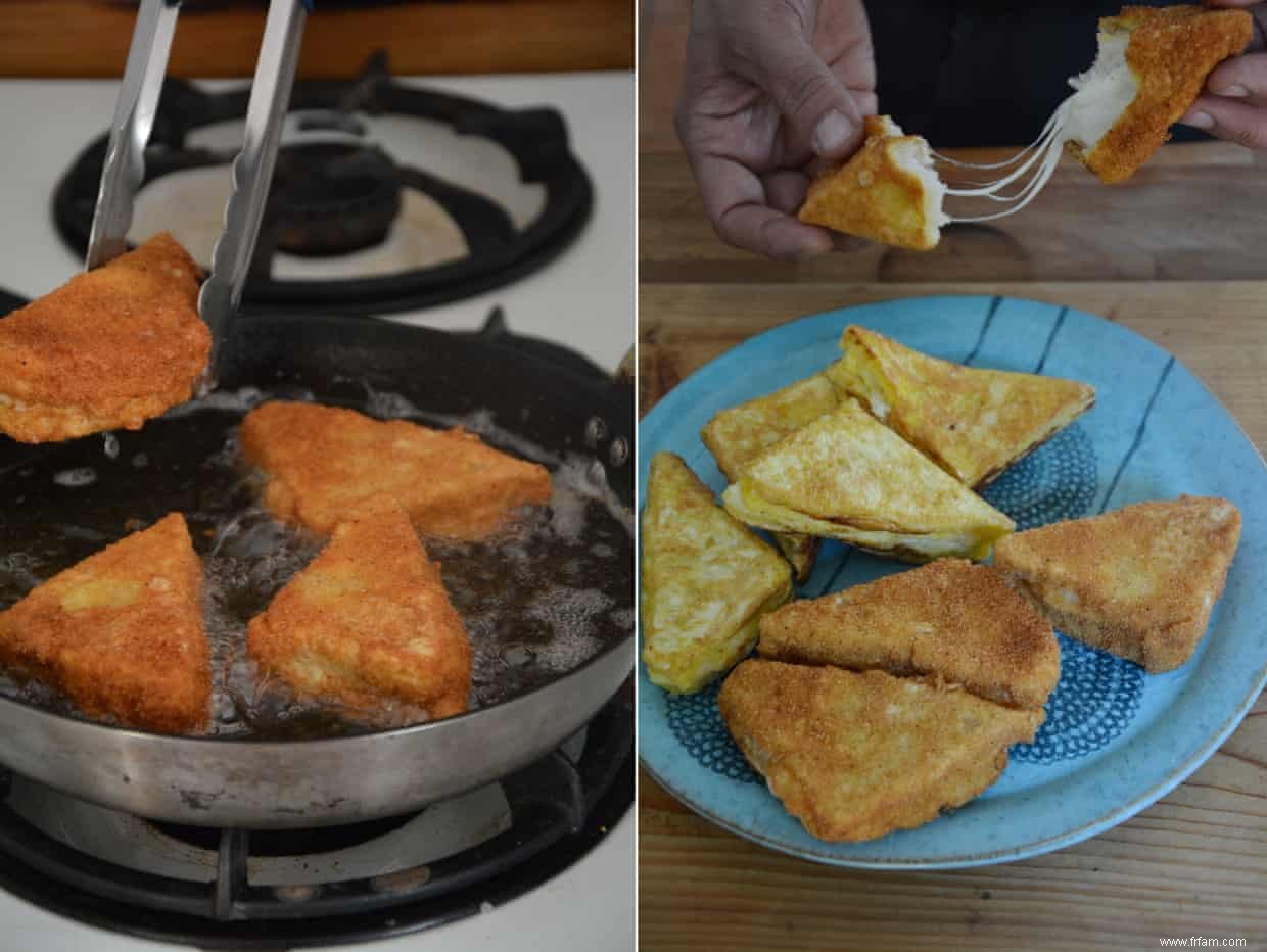 La recette de la mozzarella en carrozza de Rachel Roddy 