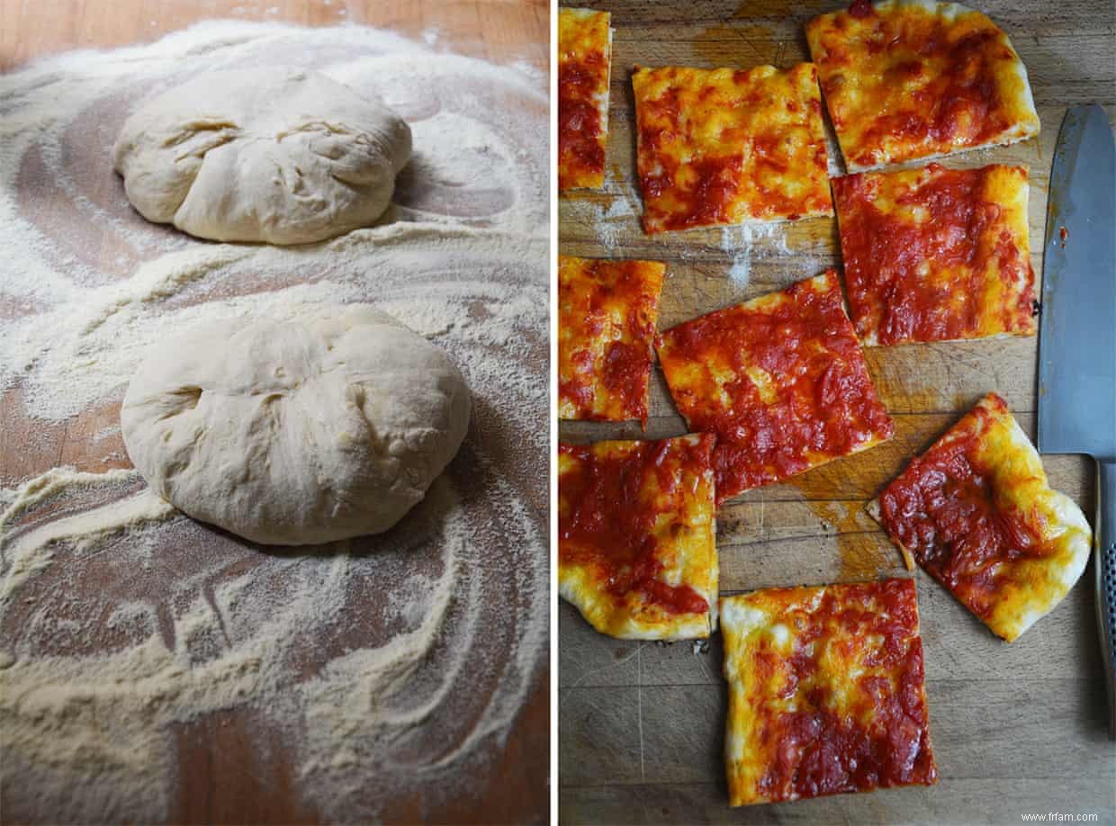 La recette de Rachel Roddy pour la pizza rossa à la romaine 