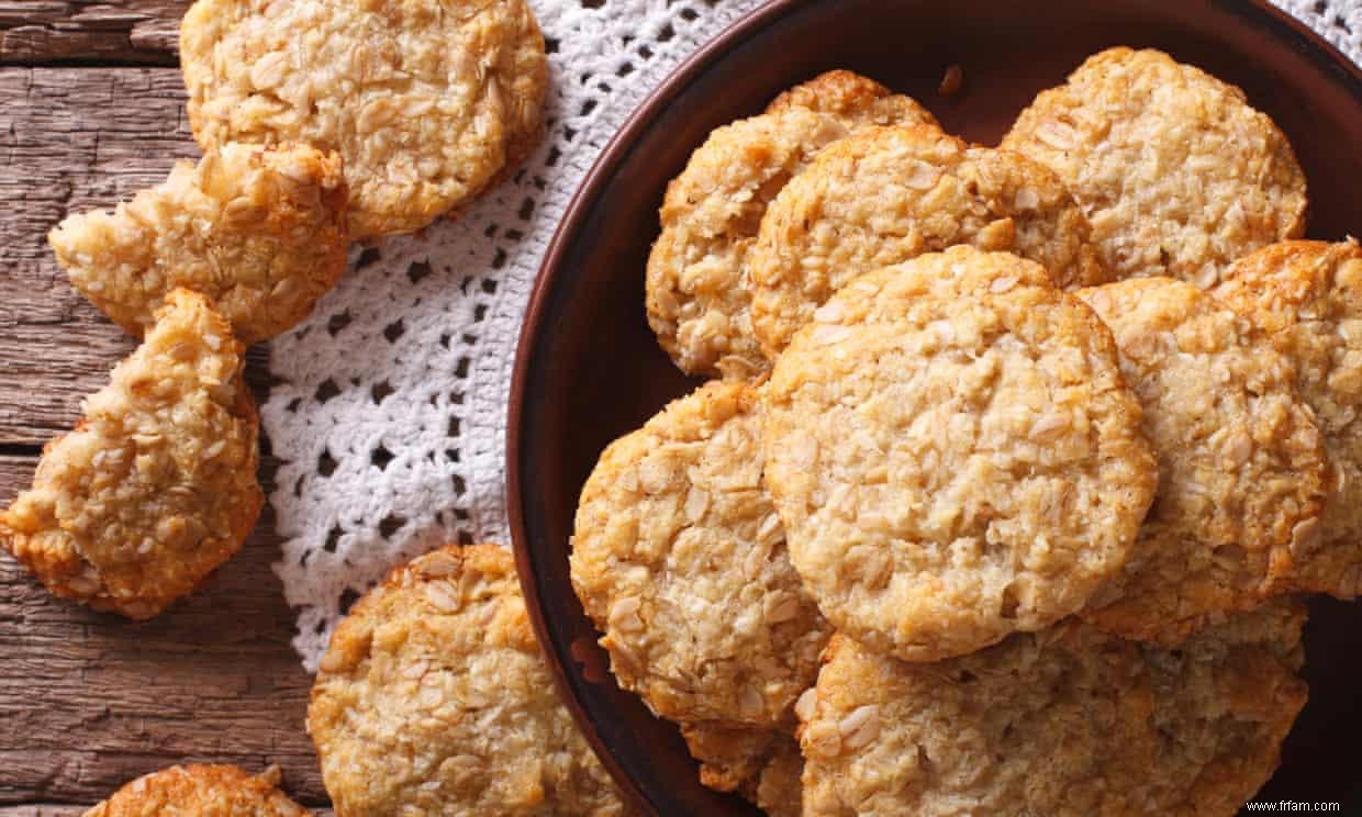 Gâteaux sans cuisson et crumble du petit-déjeuner :six façons d utiliser les biscuits Anzac 