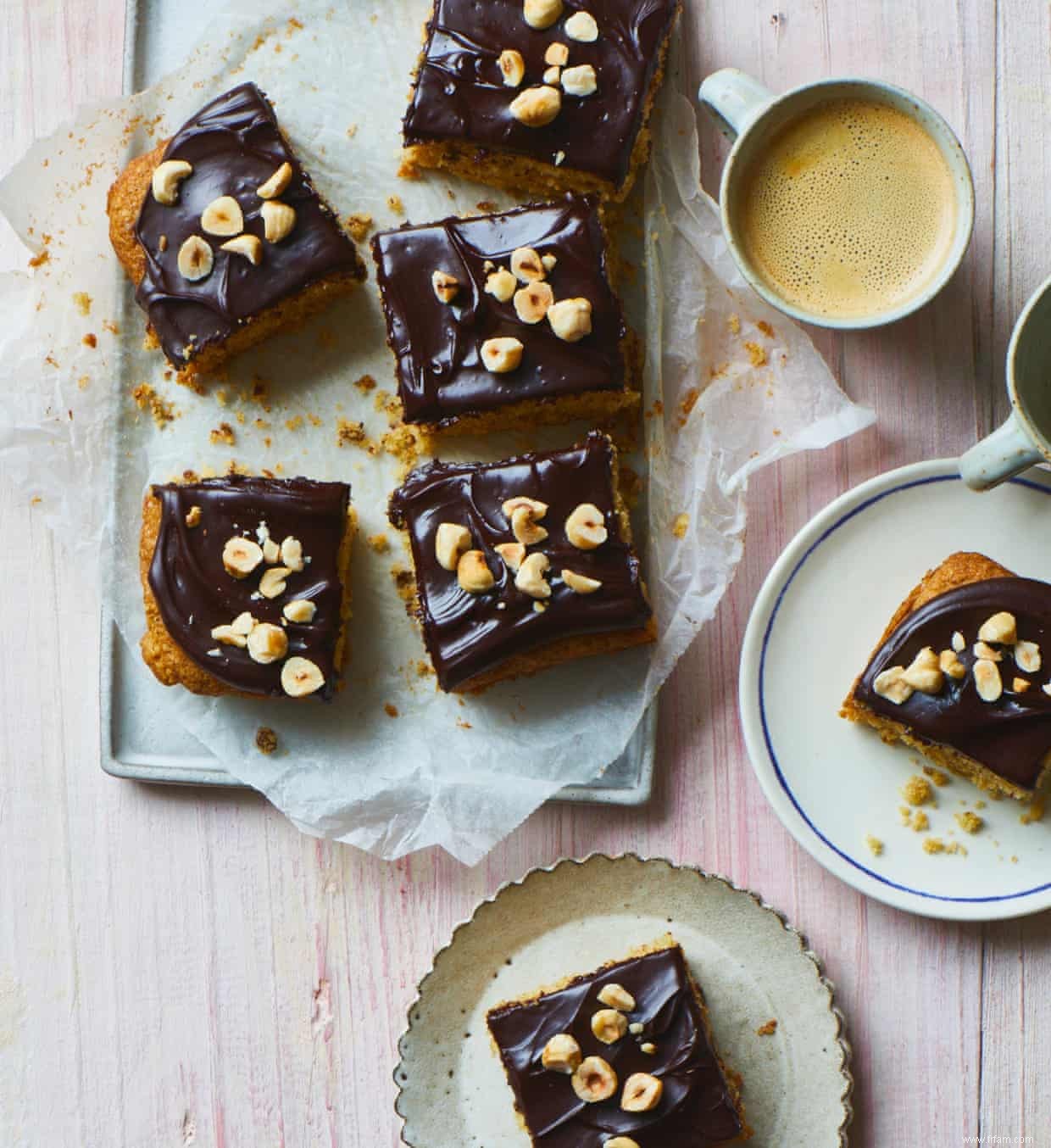 La recette de Benjamina Ebuehi pour le gâteau végétalien aux noisettes et à l huile d olive 