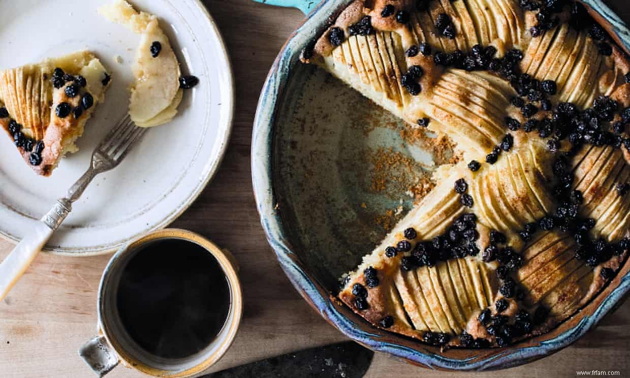 Gâteau aux pommes rapide par Anja Dunk 