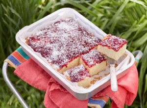 Gâteau feuille de confiture pour l extérieur par Claire Ptak 