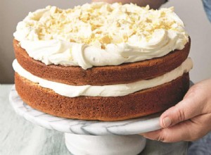 Gâteau tahini au citron et chocolat blanc par Sarit Packer et Itamar Srulovich 