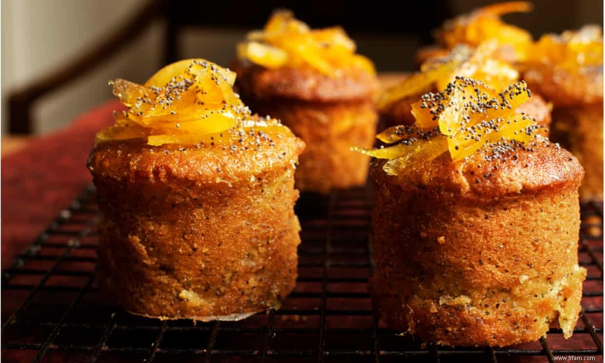 Gâteaux à l orange et aux graines de pavot par Nigel Slater 