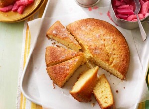 Gâteau au yaourt, amandes et miel par Jeremy Lee 