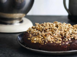 Stout et gâteau au chocolat avec avoine grillée par Claire Thomson 