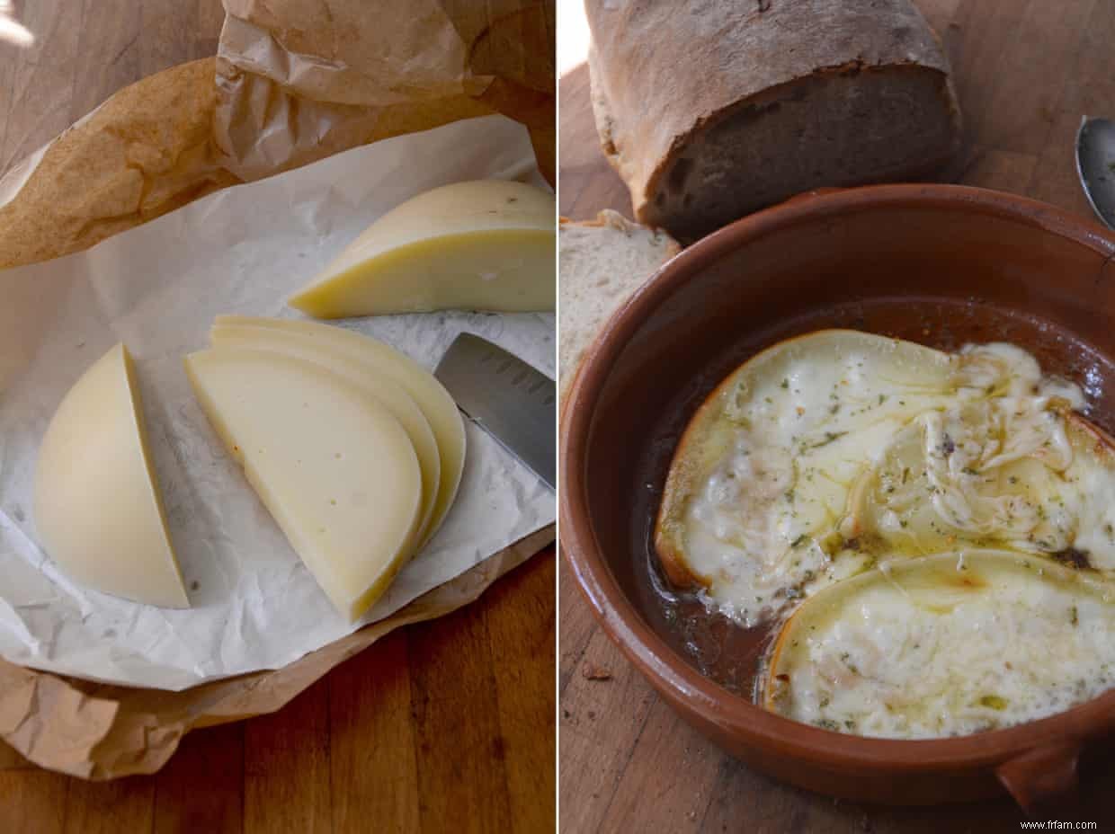 La recette du fromage frit au miel, origan et vinaigre de Rachel Roddy 