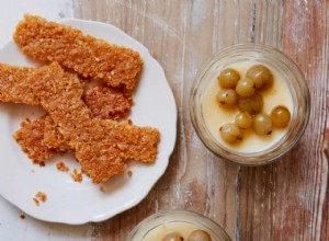 Recette de Thomasina Miers pour le posset de groseilles au citron avec croquants d avoine à la noix de coco 