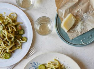 Les recettes de Rachel Roddy pour les pâtes minestrone et courgette pancetta pici 