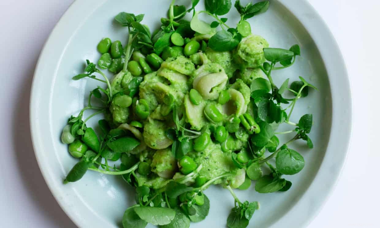 La recette d orecchiette et de fèves de Nigel Slater 