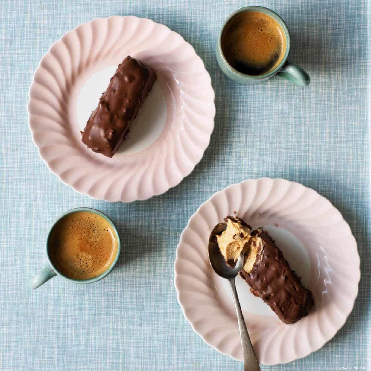 La recette de Ravneet Gill pour les barres de mousse au beurre de cacahuète 