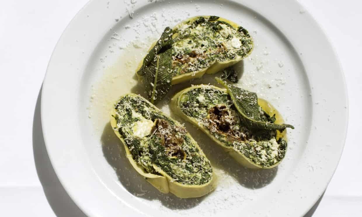 Rotolo di spinaci de Ruth Rogers 