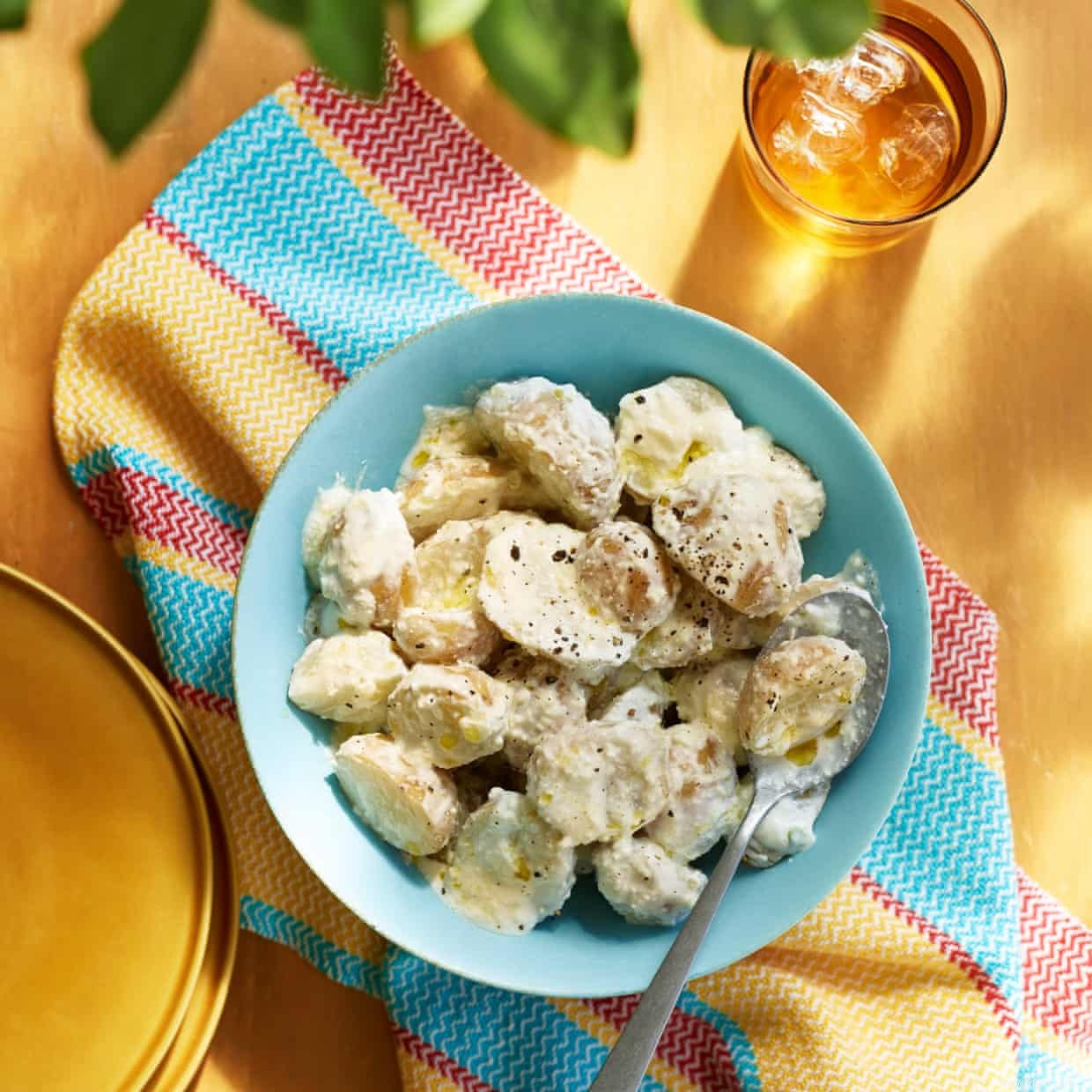 Salade de patates douces ou acidulées par Marie Mitchell 