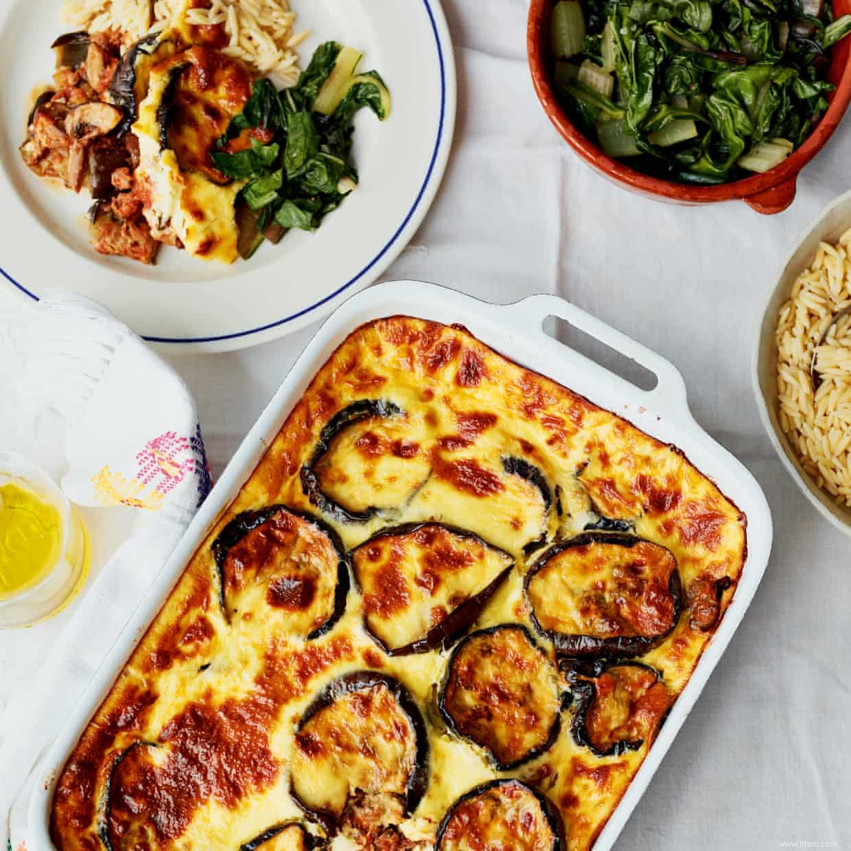 La moussaka aux légumes de Yasmin Khan 