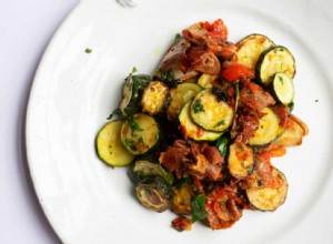 La recette de Nigel Slater pour les courgettes, les tomates et le jambon 