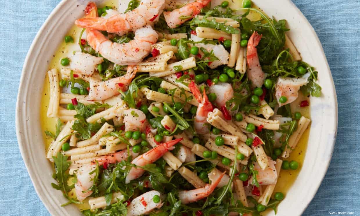 Crevettes parfaites :10 délicieux plats de crevettes – du curry à la noix de coco aux pâtes aux pois et au piment 