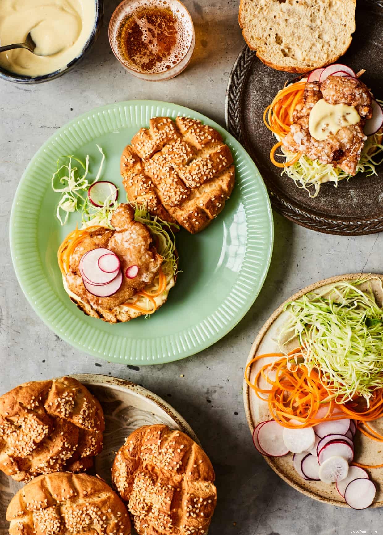 Les recettes sans gluten de Dan Lepard pour la focaccia et les pains japonais au poulet frit 