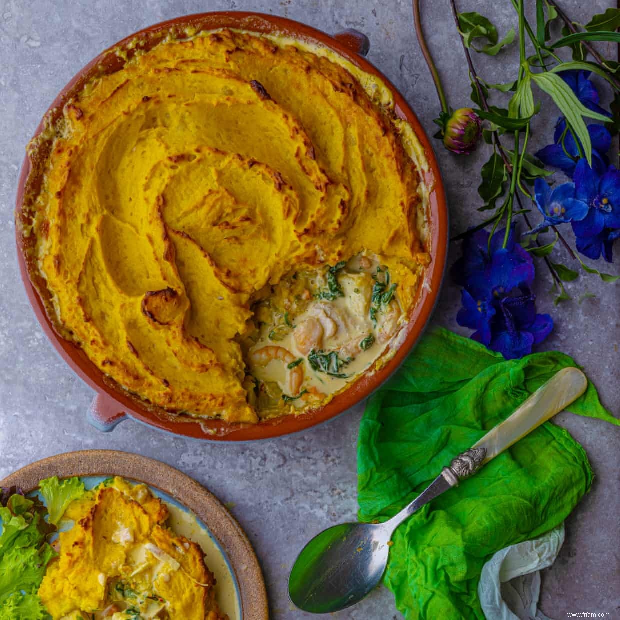 Tourte de poisson au safran de Ravinder Bhogal – recette 