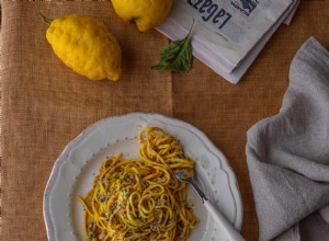 Recette de Tagliarini au crabe habillé par Tim Siadatan 