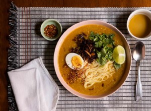 Petit-déjeuner avec Hsan Myint Aung :mohinga (soupe birmane à la citronnelle et au poisson) – recette 