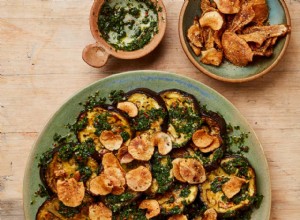 De l aubergine rôtie au gratin au fromage :les recettes de chips de Yotam Ottolenghi 