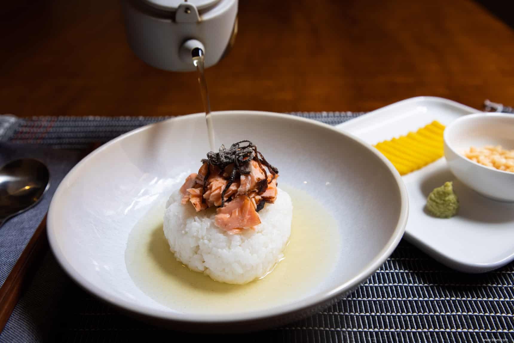 Petit déjeuner avec Kantaro Okada :ochazuke (riz au bouillon) – recette 