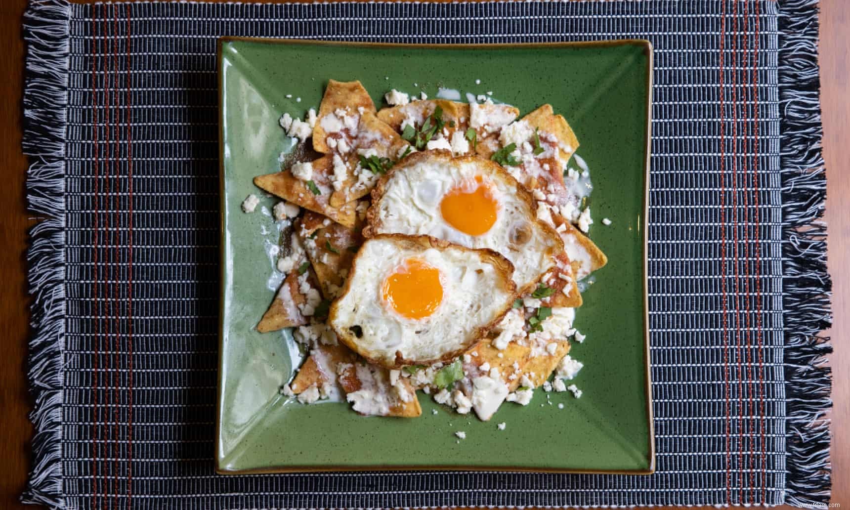 Petit-déjeuner avec Rosa Cienfuegos :chilaquiles et tacos agneau barbacoa – recette 