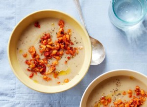 La recette de soupe de pommes de terre et topinambours de Thomasina Miers 