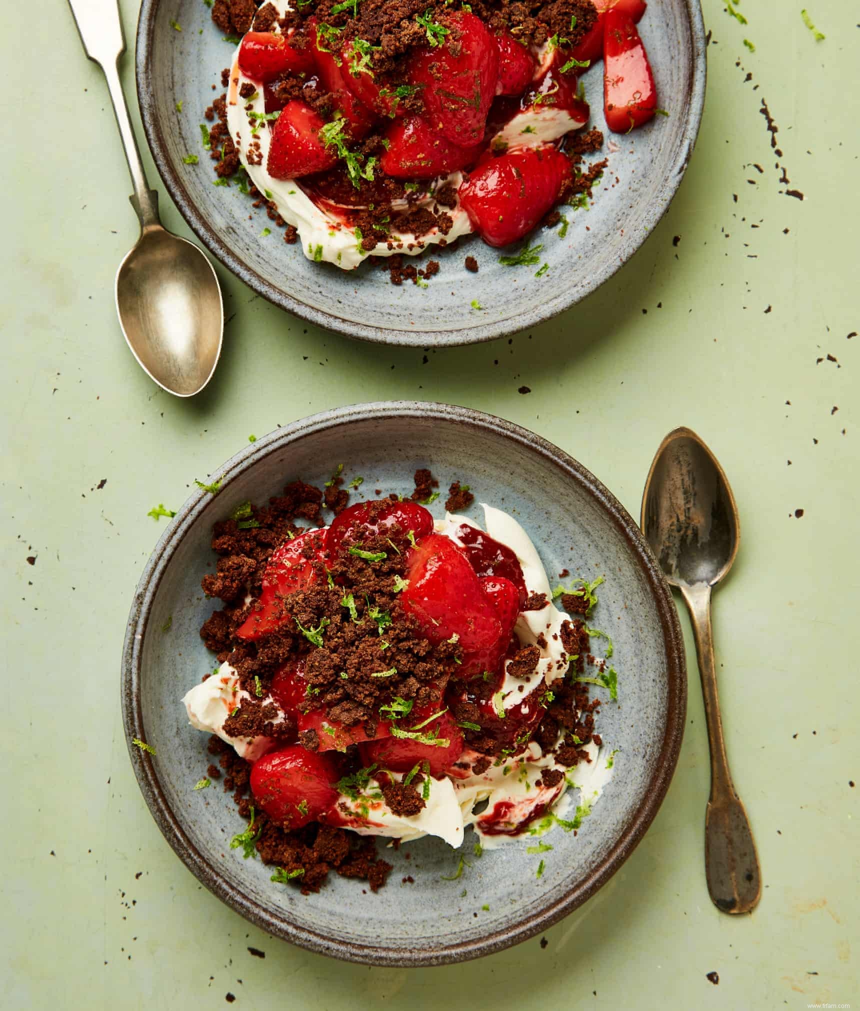 Courge ricotta, pâtes aux boulettes de champignons, crème de fraise :les recettes de la Saint-Valentin pour deux de Yotam Ottolenghi 