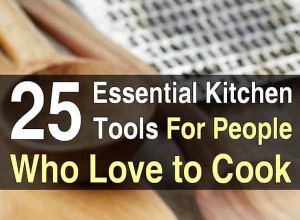 25 ustensiles de cuisine essentiels pour les personnes qui aiment cuisiner 