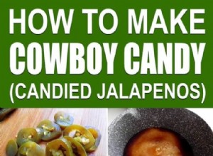 Comment faire des bonbons de cow-boy (jalapenos confits) 