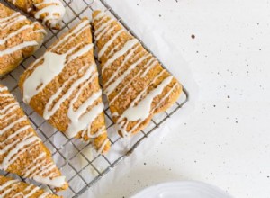 Scones moelleux à la citrouille avec un filet d érable 