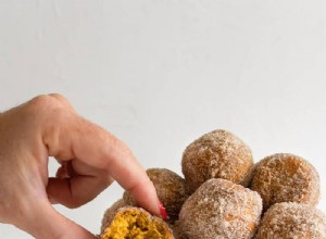 Trous de beignets à la citrouille cuits au four 