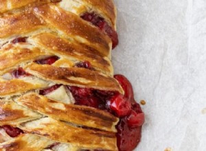 Strudel grille-pain aux cerises pour adultes 