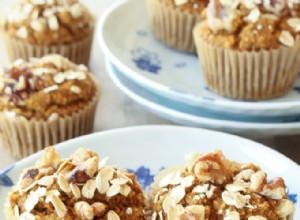 Recette de muffins sains à la citrouille sans farine, sans sucre, sans huile et sans produits laitiers 