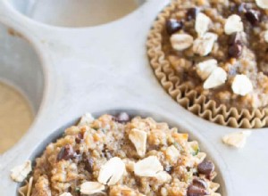 Muffins sains aux courgettes sans farine, sans sucre et sans huile 