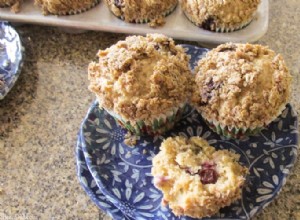 Collations saines :la meilleure recette de muffins aux myrtilles et au streusel 