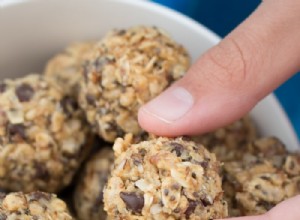 Boules d énergie croustillantes sans cuisson pour enfants 