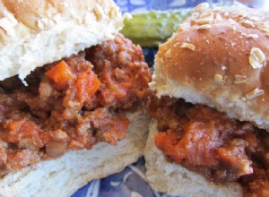 Super Sloppy Joes aux légumes 