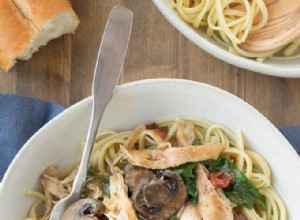 Marsala de poulet à la mijoteuse avec champignons, tomates séchées et épinards 