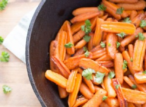 Carottes rôties au gingembre et au miel 