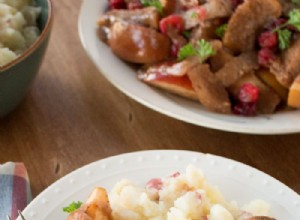 Côtelettes de porc Crock Pot avec canneberges et pommes 